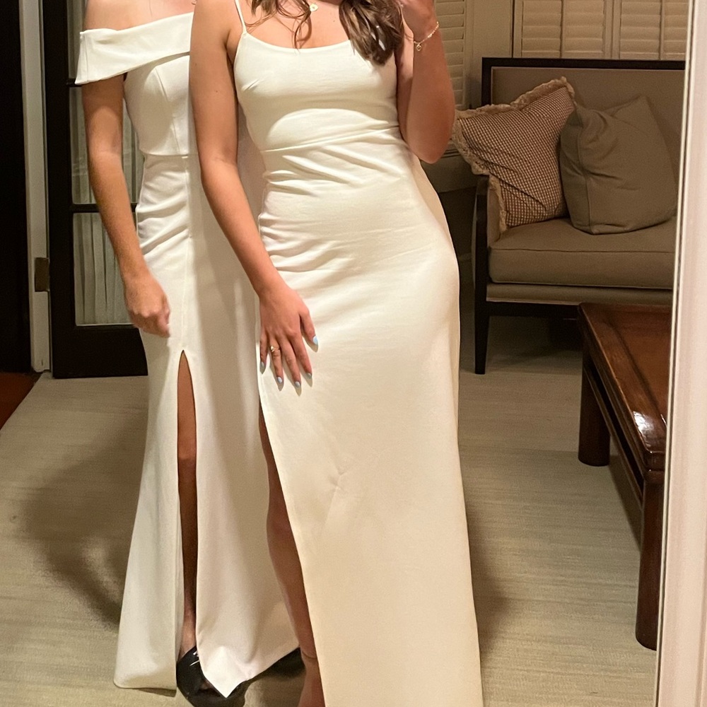 Lovers and Friends White Maxi Dress